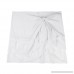 iEFiEL Women's Sheer Swimwear Chiffon Cover up Beach Sarong Pareo Canga Swimsuit Wrap Skirt White B07CVBRFHW